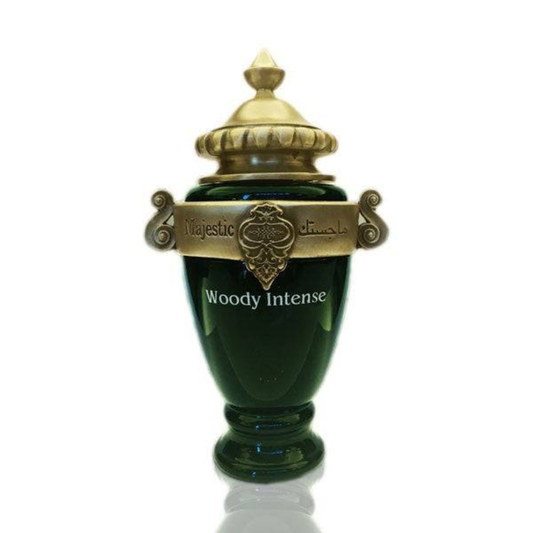Arabian Oud Majestic Woody Intense EDP fragrance bottle