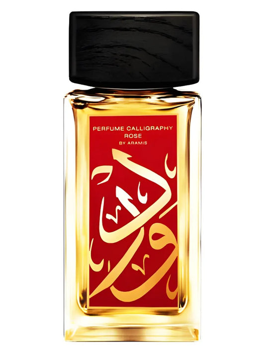 Aramis Perfume Calligraphy Rose fragrance bottle