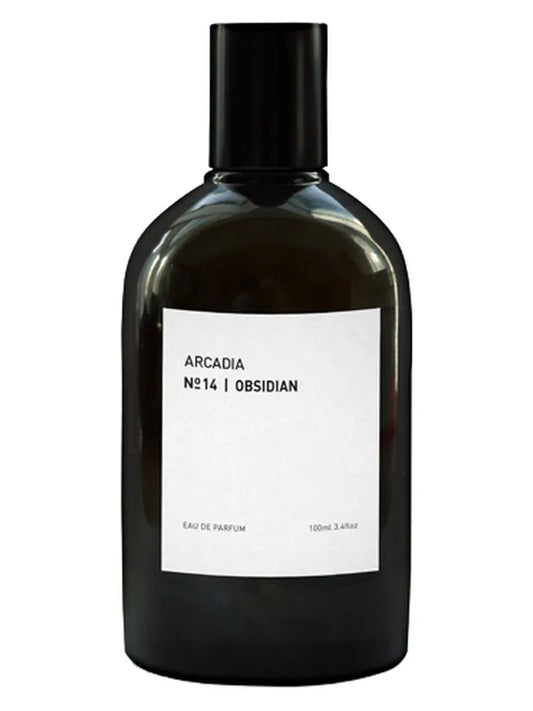 Arcadia No.14 Obsidian fragrance bottle