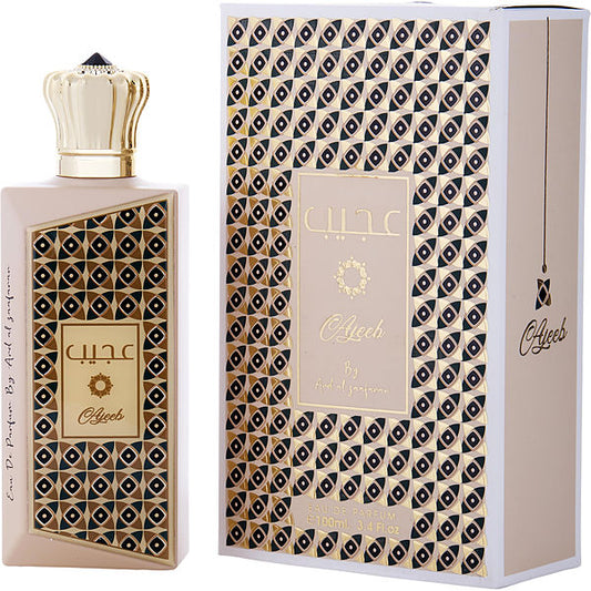 Ard Al Zaafaran Ajeeb EDP fragrance bottle