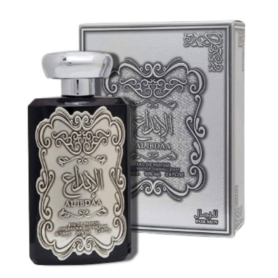 Ard Al Zaafaran Al Ibdaa Silver EDP fragrance bottle