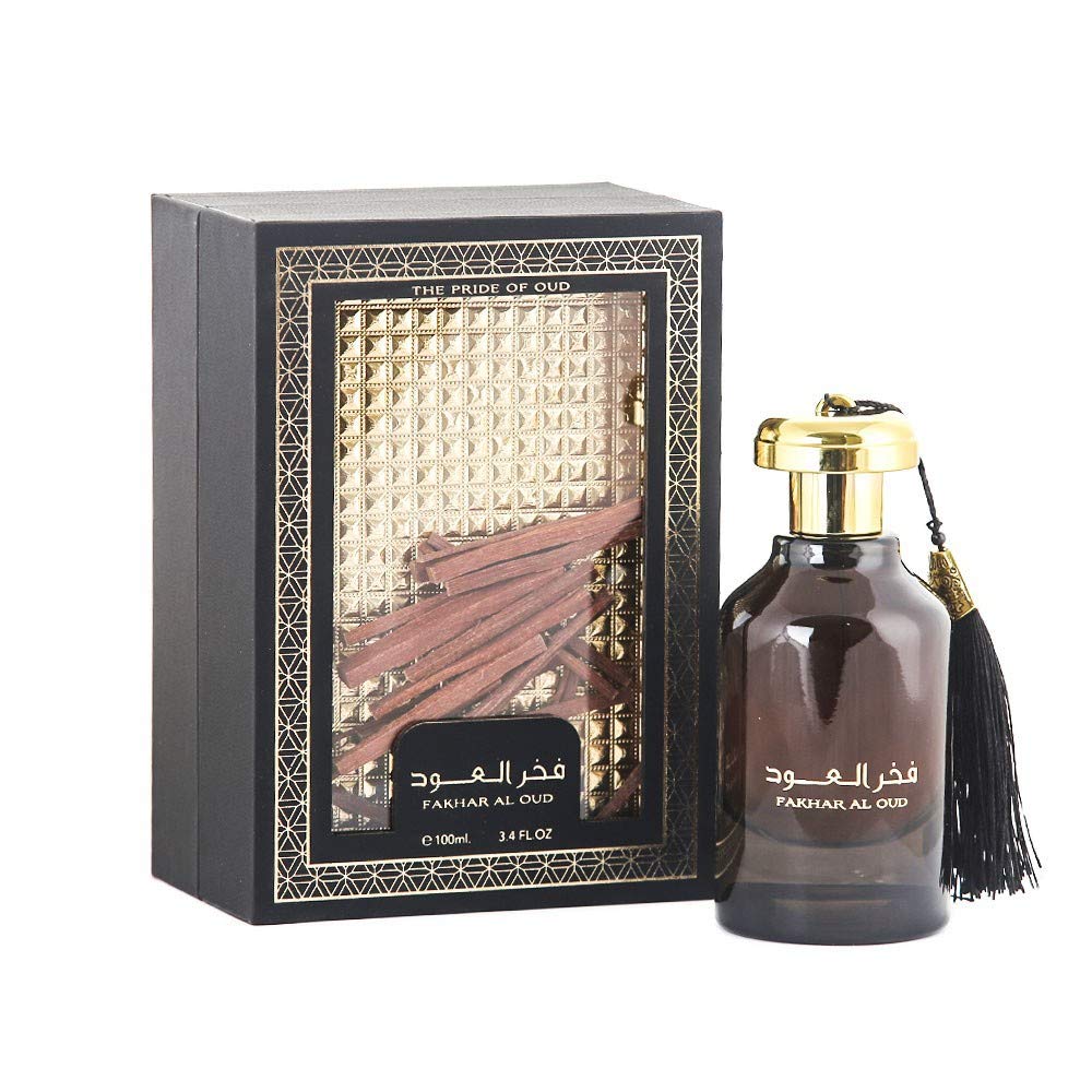 Ard Al Zaafaran Fakhar Al Oud EDP fragrance bottle