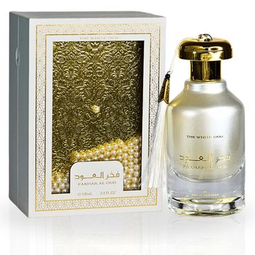 Ard Al Zaafaran Fakhar Al Oud The White Oud EDP fragrance bottle
