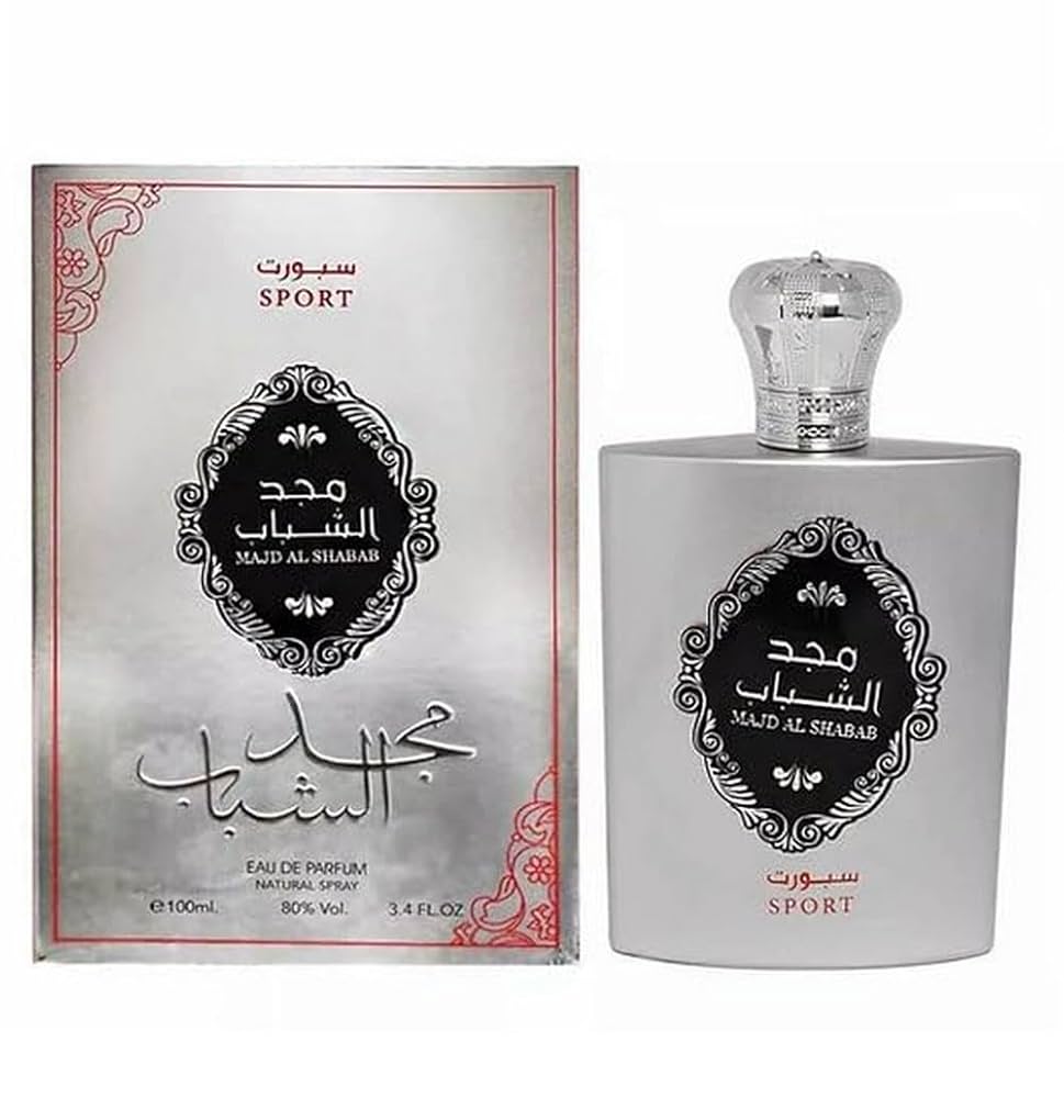 Ard Al Zaafaran Majd Al Shabab Sport EDP fragrance bottle