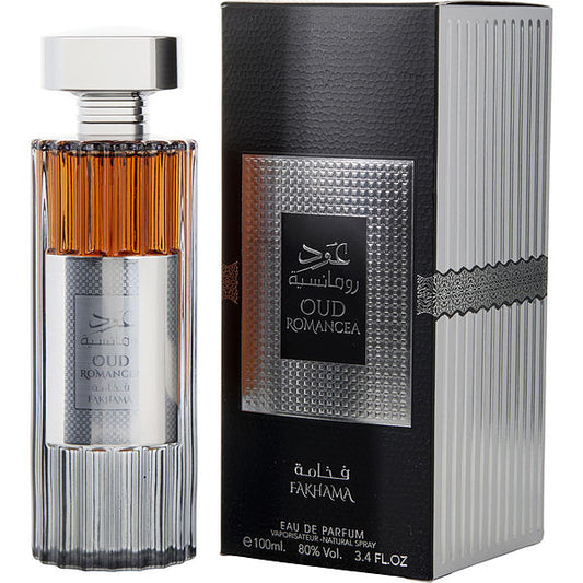 Ard Al Zaafaran Oud Romancea Fakhama EDP fragrance bottle