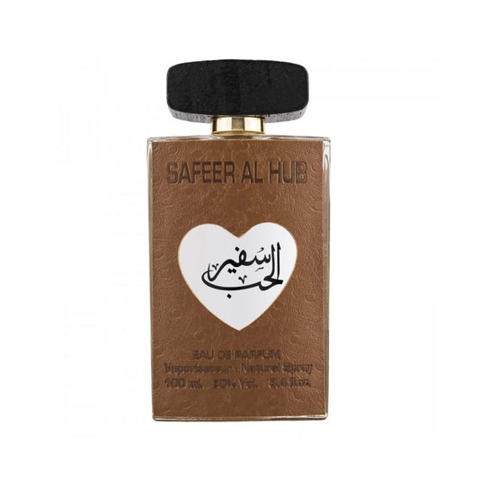 Ard Al Zaafaran Safeer Al Hub Brown EDP fragrance bottle
