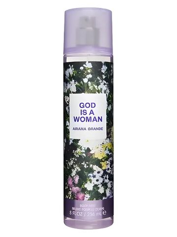 Ariana Grande God Is A Woman Body Mist fragrance bottle