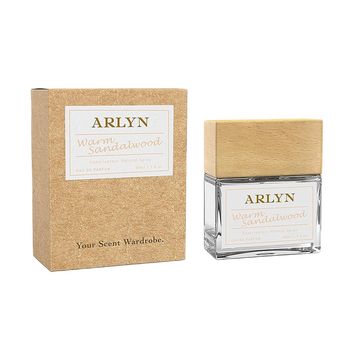 Arlyn Warm Sandalwood EDP fragrance bottle