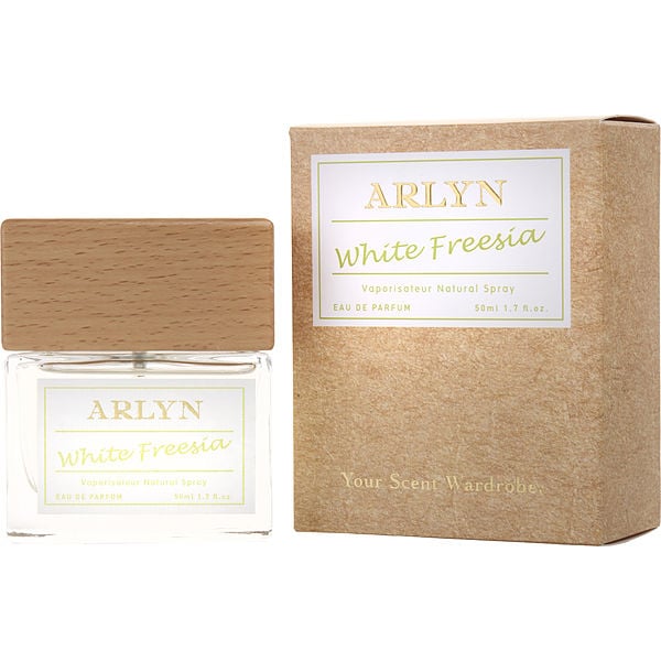 Arlyn White Freesia EDP fragrance bottle
