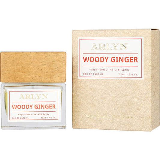 Arlyn Woody Ginger EDP fragrance bottle