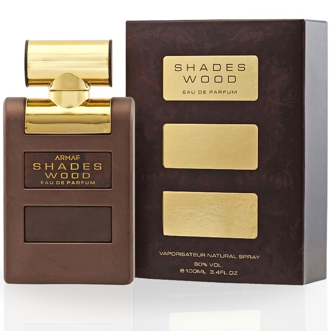 Armaf Shades Wood EDP fragrance bottle