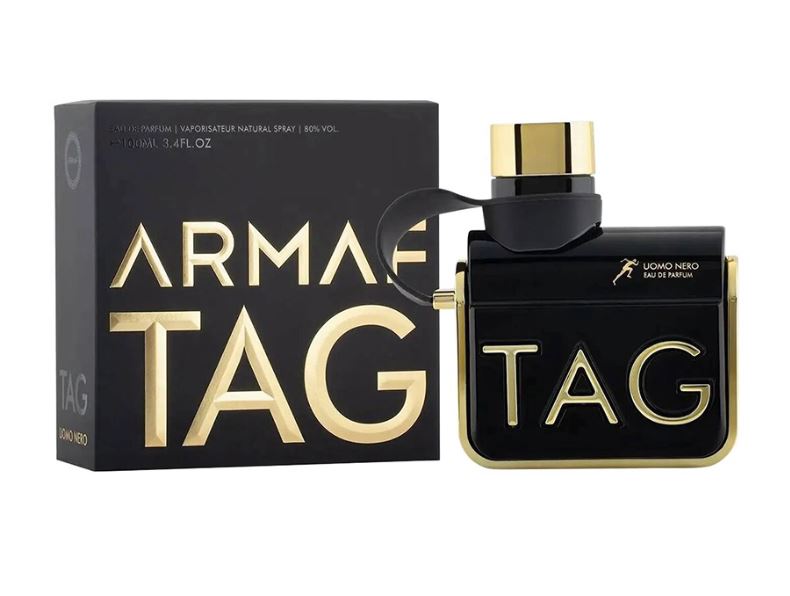 Armaf Tag Uomo Nero EDP fragrance bottle