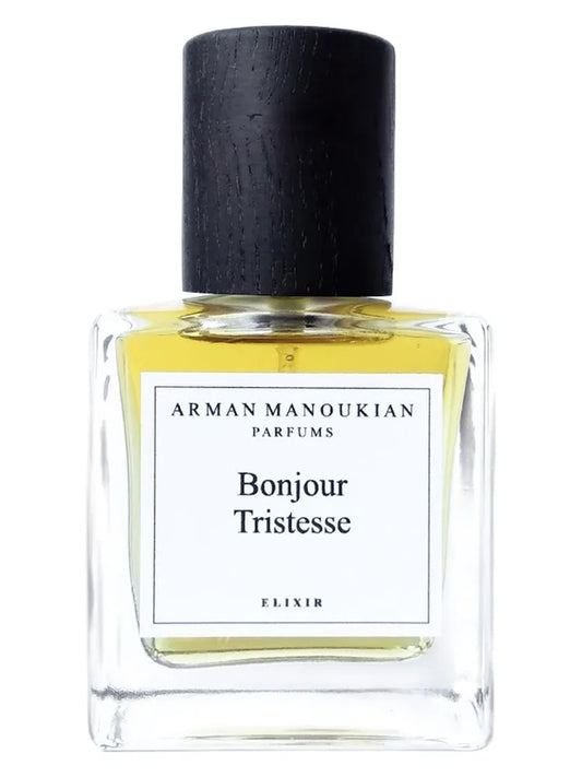 Arman Manoukian Parfums Bonjour Tristesse Elixir fragrance bottle