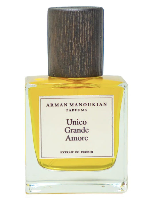 Arman Manoukian Parfums Unico Grande Amore fragrance bottle