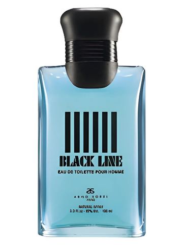Arno Sorel Black Line fragrance bottle