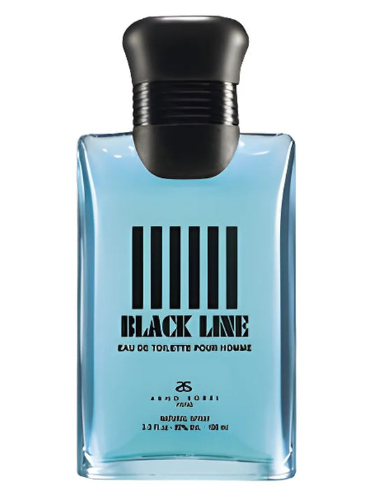 Arno Sorel Black Line fragrance bottle
