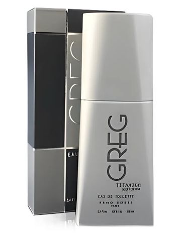 Arno Sorel Greg Titanium fragrance bottle