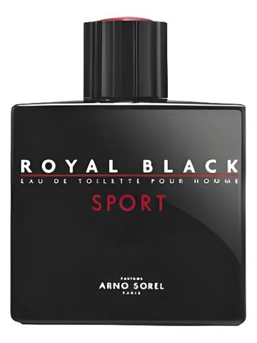Arno Sorel Royal Black Sport fragrance bottle
