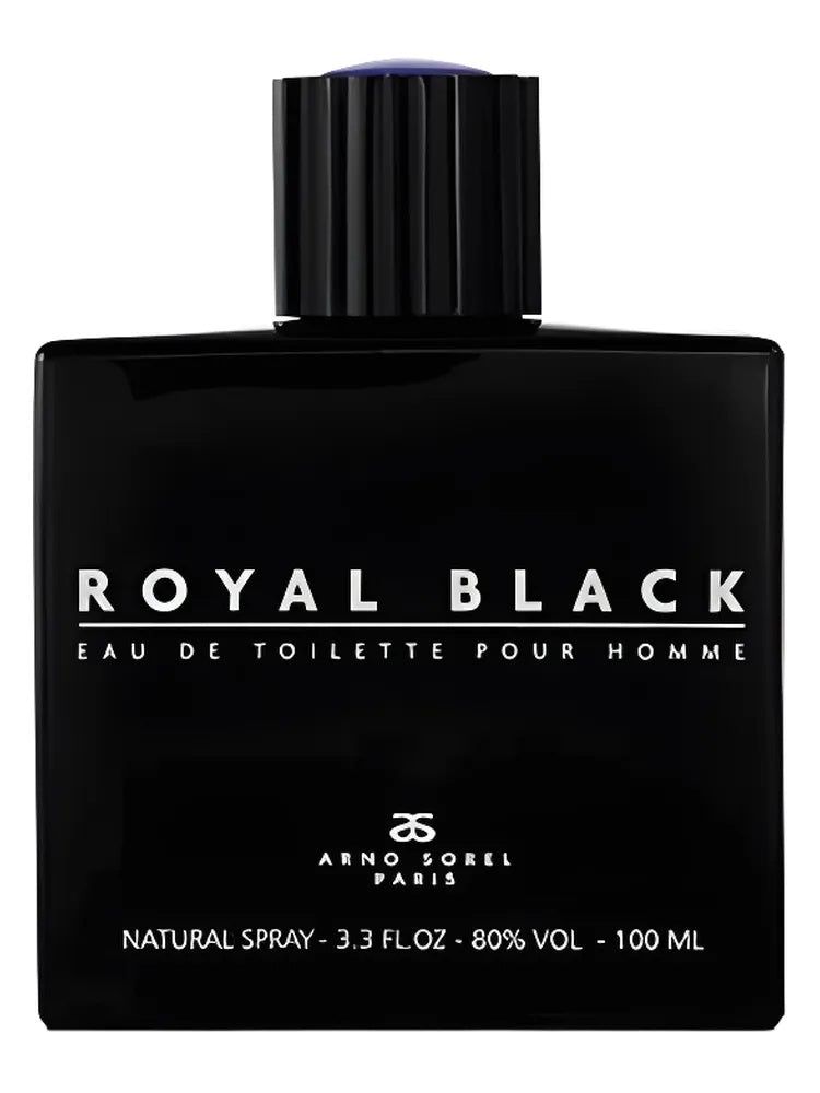 Arno Sorel Royal Black fragrance bottle