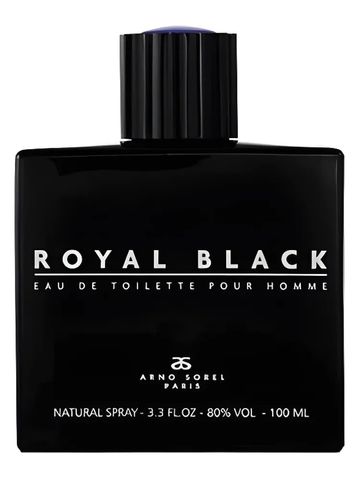 Arno Sorel Royal Black fragrance bottle