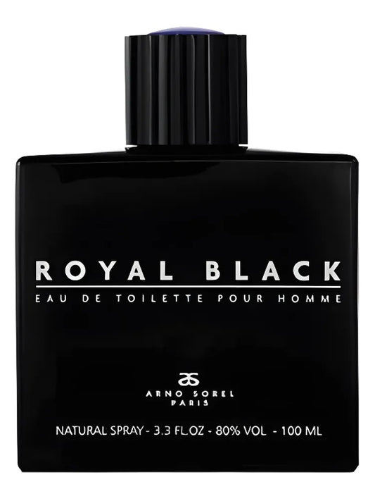 Arno Sorel Royal Black fragrance bottle