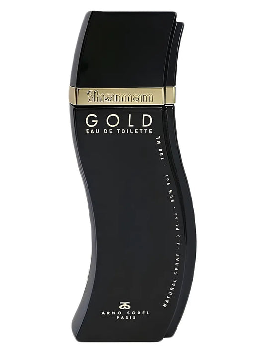 Arno Sorel Shaman Gold fragrance bottle