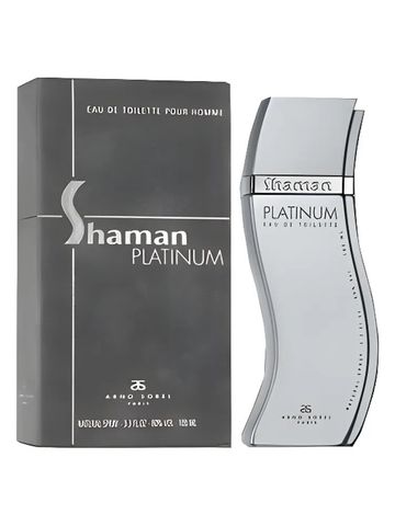 Arno Sorel Shaman Platinum fragrance bottle