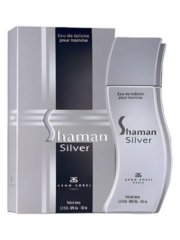 Arno Sorel Shaman Silver fragrance bottle