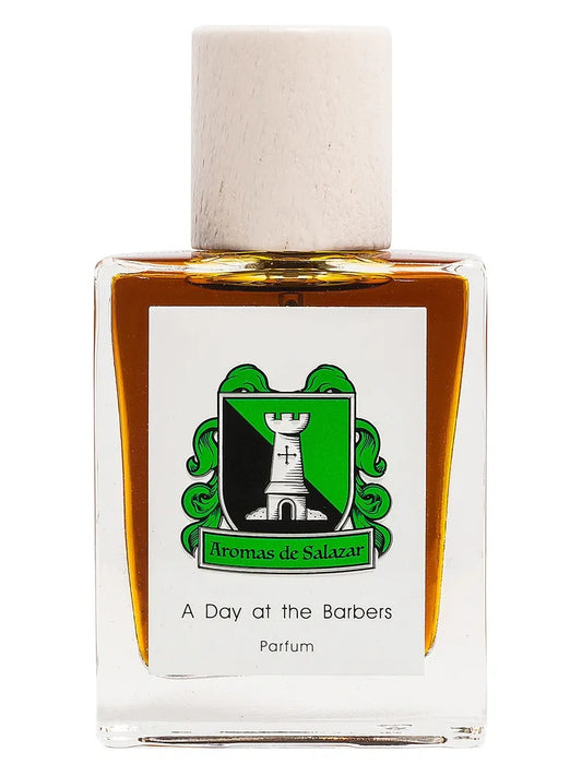 Aromas de Salazar A Day at the Barbers fragrance bottle