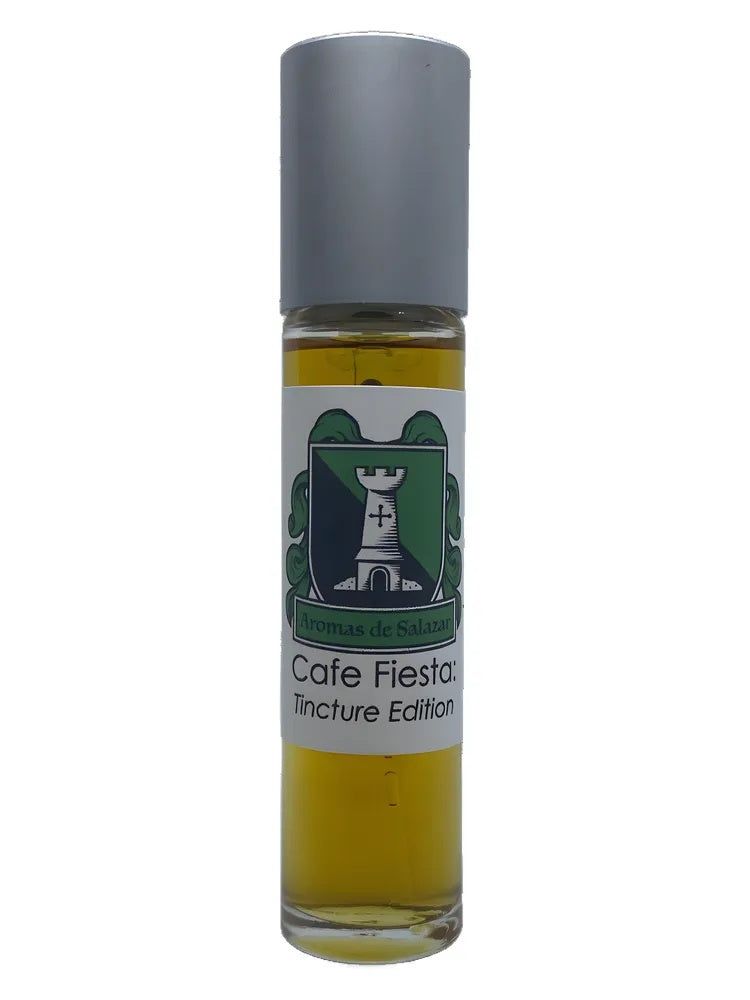 Aromas de Salazar Cafe Fiesta Tincture Edition fragrance bottle