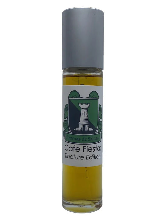 Aromas de Salazar Cafe Fiesta Tincture Edition fragrance bottle