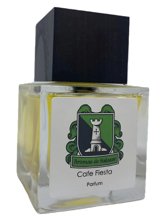 Aromas de Salazar Cafe Fiesta fragrance bottle