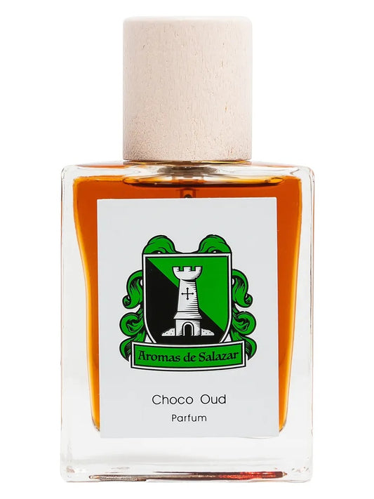 Aromas de Salazar Choco Oud fragrance bottle