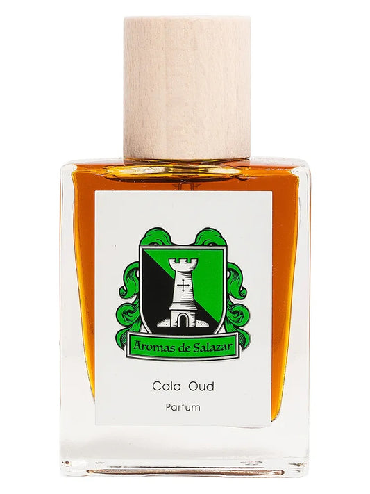Aromas de Salazar Cola Oud fragrance bottle