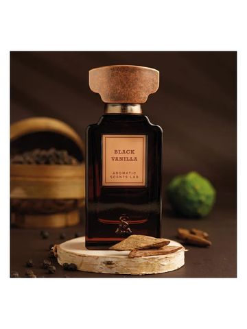 Aromatic Scents Lab BLACK VANILLA fragrance bottle
