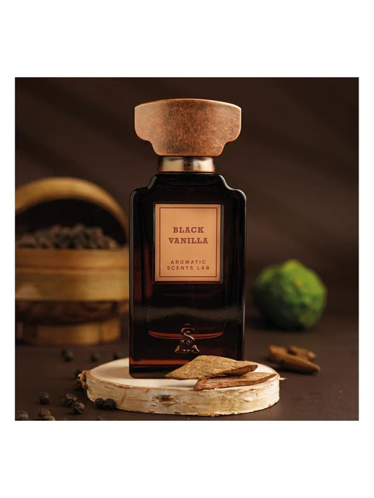 Aromatic Scents Lab BLACK VANILLA fragrance bottle