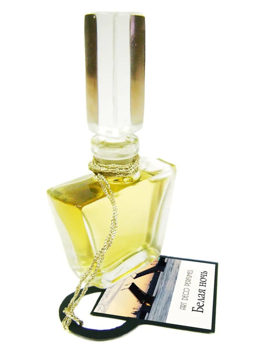 Art Deco Perfumes Belaya Noch fragrance bottle