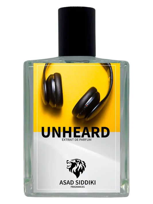 Asad Siddiki Unheard fragrance bottle