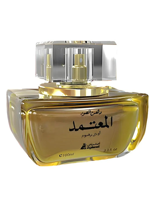 Asgharali D.Oud Al Mutamid fragrance bottle