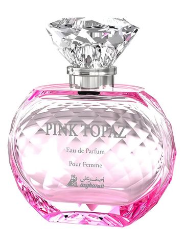 Asgharali Pink Topaz fragrance bottle