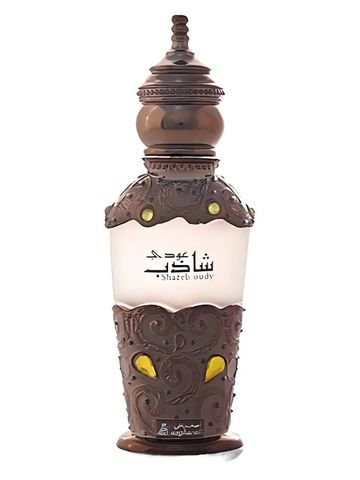 Asgharali Shazeb Oudy fragrance bottle