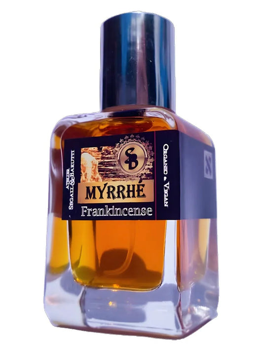 Atelier Segall Barutti Myrrhé Frankincense fragrance bottle