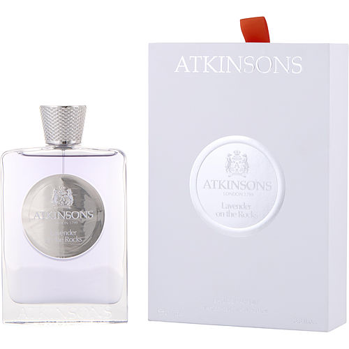 Atkinsons Lavender on the Rocks fragrance bottle
