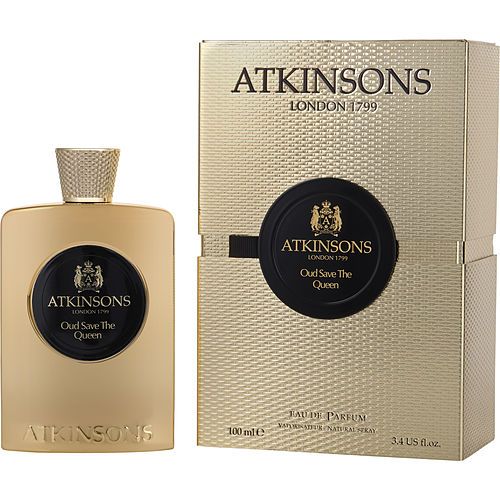 Atkinsons Oud Save The Queen fragrance bottle