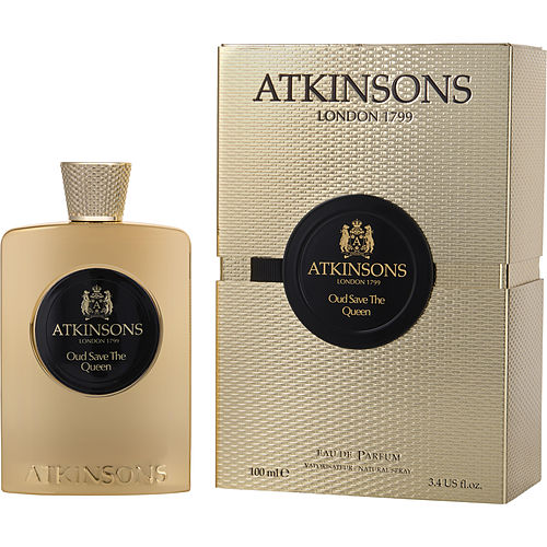 Atkinsons Oud Save The Queen fragrance bottle