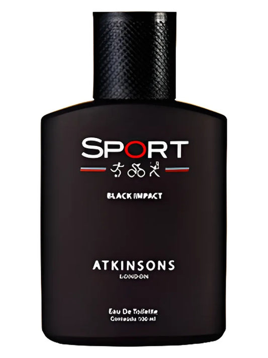 Atkinsons Sport Black Impact fragrance bottle