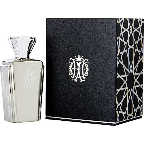 Attar Al Has Metallic Oud fragrance bottle