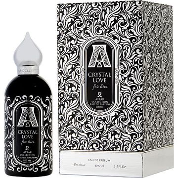 Attar Collection Crystal Love For Him fragrance bottle