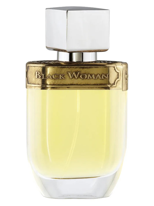 Aulentissima Black Woman fragrance bottle