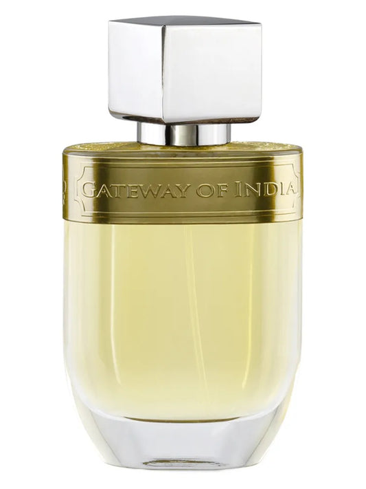 Aulentissima Gateway of India fragrance bottle